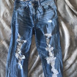 American Eagle Super High Rise Jegging